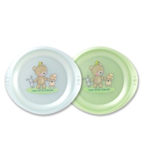 بشقاب ۲ عددی ارگانیک Rotho