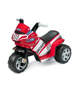 موتور سه چرخ قرمز شارژی برند Peg-Perego