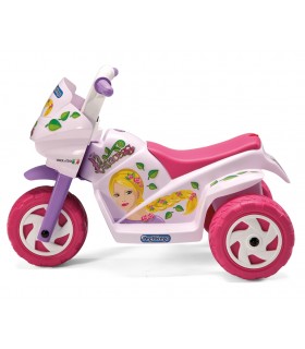 موتور سه چرخ مینی شارژی صورتی برند Peg-Perego