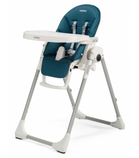صندلی غذای کودک Zero-3 آبی چرم برند Peg-Perego