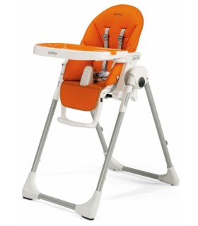 صندلی غذای کودک Zero-3 نارنجی چرم برند Peg-Perego