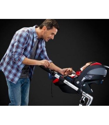 صندلی‌ خودرو نوزاد/کریر مدل iZi Go رنگ طوسی برند BeSafe