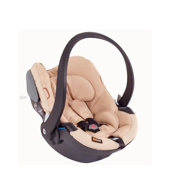 صندلی ماشین نوزاد | کریر | گروه +0-صندلی‌ خودرو نوزاد/کریر مدل iZi Go رنگ بژ BeSafe-فروشگاه کودکو