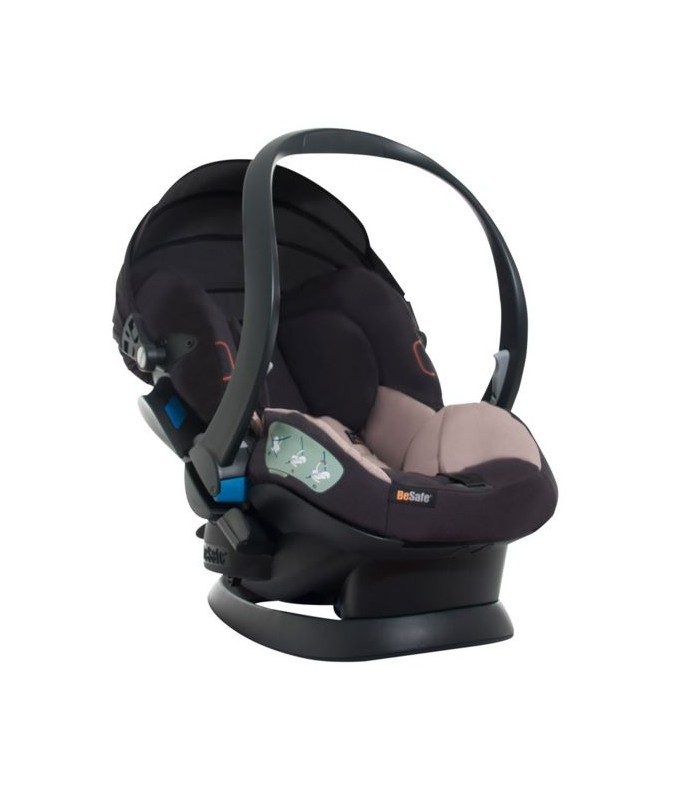 کریر نوزاد-صندلی خودرو نوزاد/ کریر مدل iZi Sleep رنگ بژ ممتاز دودی BeSafe-فروشگاه کودکو