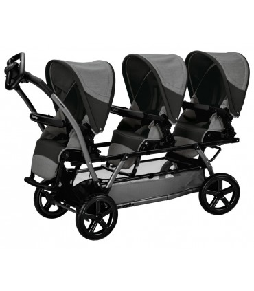 کالسکه سه قلو مدل Triplette Pop-Up برند Peg Perego