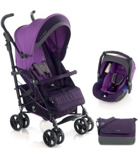 ست کالسکه سه تکه مدل Buggy Nanuq XL رنگ بنفش برند Jane