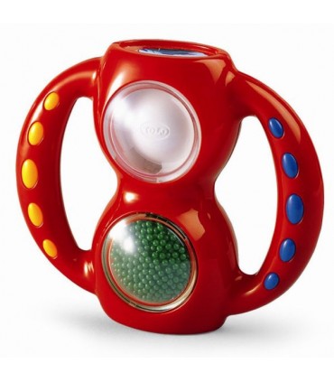 جغجغه جادویی دو رنگ برند Tolo