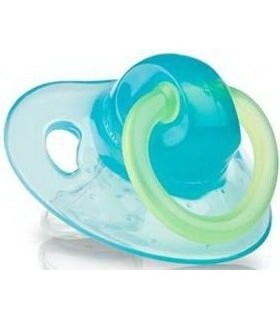 پستانک سيليكون رنگي Nuby