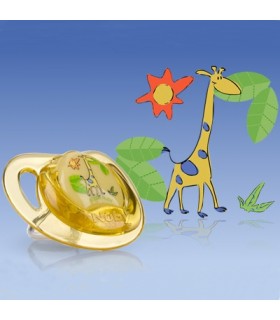 پستانک سيليكون رنگي Nuby