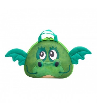 کیف دستی و رودوشی بچگانه طرح اژدهای سبز برند Okiedog