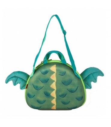 کیف دستی و رودوشی بچگانه طرح اژدهای سبز برند Okiedog