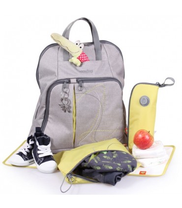 کیف لوازم طوسی - کوله پشتی برند Okiedog