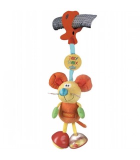 عروسک گیره دار جغجغه ای موش برند Playgro
