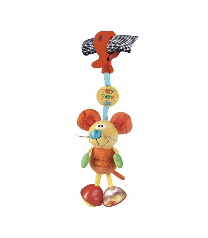 عروسک گیره دار جغجغه ای موش برند Playgro
