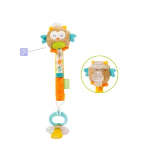 بند پستانک  طرح جغد برند Baby Fehn