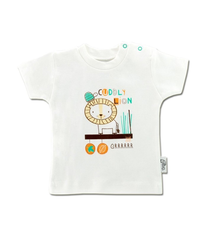 پیراهن و تى شرت-بلوز آستین کوتاه طرح شیر برند Onyx-فروشگاه کودکو