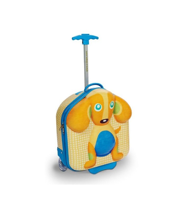 چمدان سفری بچگانه-کیف چمدانی چرخدار طرح سگ برند Oops-فروشگاه کودکو