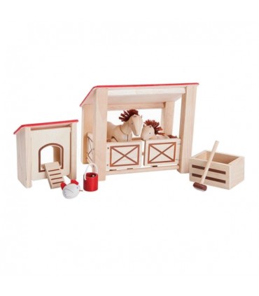 اصطبل چوبی برند Plan Toys