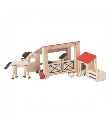 اصطبل چوبی برند Plan Toys
