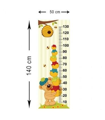 استیکر دیواری نشانگر قد کودک Zhivar