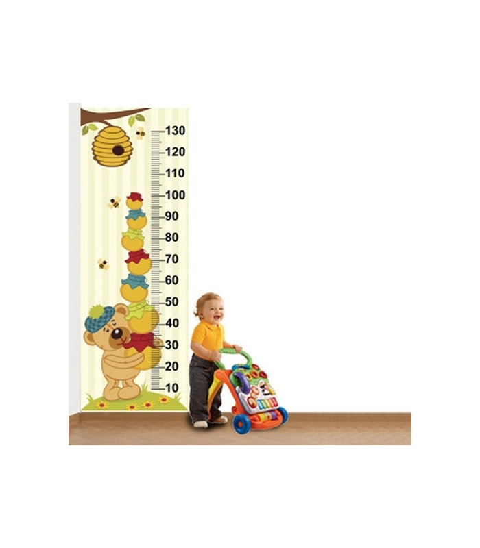 نمودار رشد قد کودک-استیکر دیواری نشانگر قد کودک Zhivar-فروشگاه کودکو