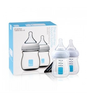 ست 2 عددی شیشه شیر طلقی 160 میل برند Umee