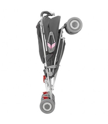 کالسکه چهار چرخ مدل XLR رنگ طوسی صورتی برند Maclaren