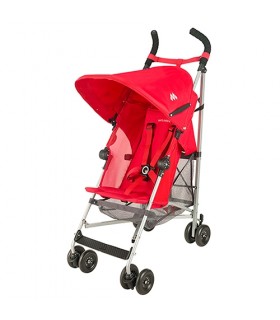 کالسکه چهار چرخ مدل Globetrotter رنگ قرمز برند Maclaren