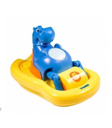 اسباب بازی حمام تامی مدل اسب آبی Tomy Hippo Pedalo