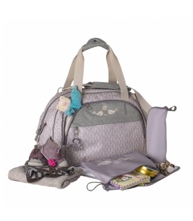 کیف مادر شاتل کرم طوسی اکی داگ Okiedog Shuttle