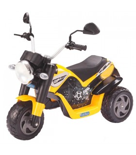 موتور سه چرخ دوگاتی زرد پگ پرگو Peg-Perego Scrambler Ducati