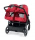 کالسکه دوقلو رنگ قرمز پگ پرگو Peg Perego Book For Two