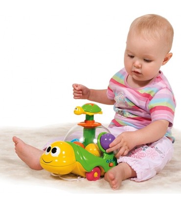 لاک پشت فشاری وین فان Winfun spin n pull turtle