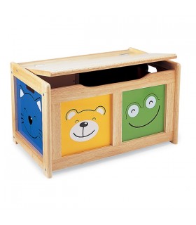 صندوق اسباب بازی چوبی پین تویز Pintoy Toy Chest