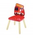 صندلی بچگانه چوبی طرح ماشین آتشنشانی پین تویز Pintoys Chair