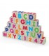 بلوک الفبای انگلیسی پین تویز  Pintoy ALPHABET BLOCKS IN WOODEN BOX