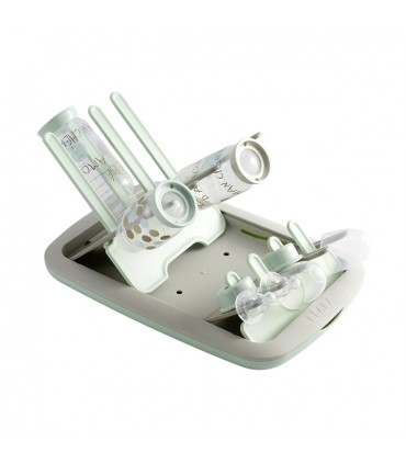 پایه آبکشی بطری تاشو رنگ آبی ب آ با Beaba Foldable bottle draining