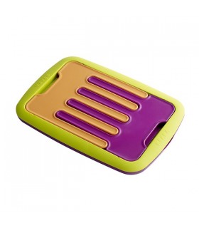 پایه آبکشی بطری تاشو رنگ بنفش سبز ب آ با Beaba Foldable bottle draining