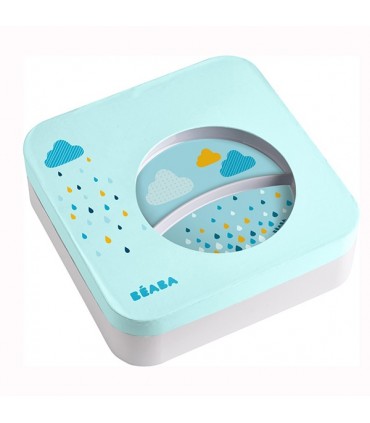 ست غذاخوری کادویی طرح رنگین کمان ب آ با Beaba Gift Meal Set