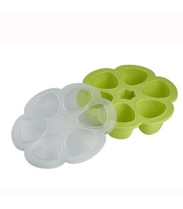 محفظه غذا 6 وعده ای ب آ با Béaba Multiportions™ 3oz Silicone Tray