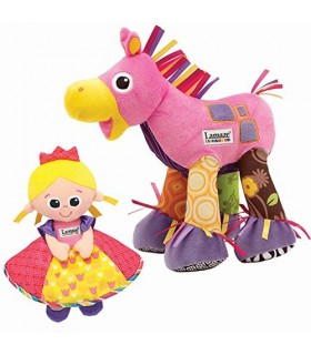 ست کادویی عروسک پولیشی اسب و پرنسس لمیز Lamaze Pretend and Play Princess and Pony Gift Set
