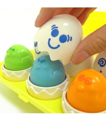 تخم مرغ پازلی تامی Tomy Hide & Squeak Eggs Colour Match