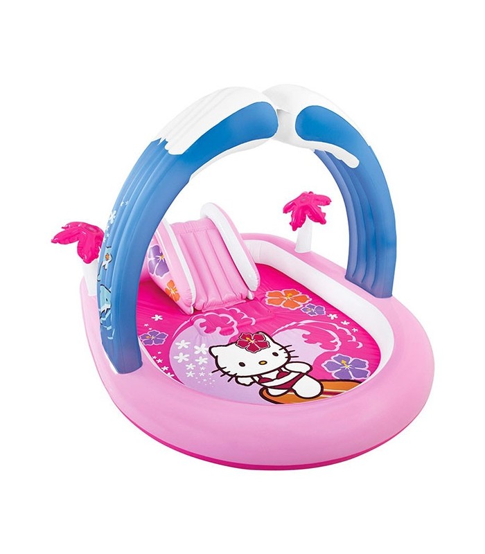 استخر بادی سرسره دار طرح کیتی اینتکس Intex Hello Kitty Water play centre