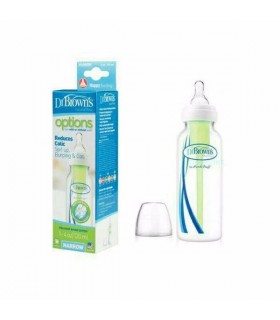 شیشه شیر پلیمری 120 میل دکتر براون Dr.Brown's 4 oz. Narrow Neck Options Baby Bottle