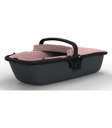 کریکات زپ لوکس کوئینی رنگ صورتی زغالی Quinny Zapp Lux Carrycot