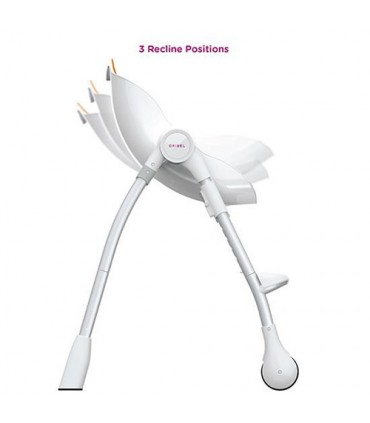 صندلی غذای کودک اوریبل رنگ نارنجی Oribel Cocoon High Chair Orange