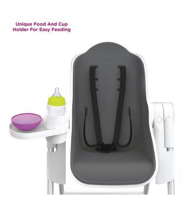 صندلی غذای کودک اوریبل رنگ طوسی Oribel Cocoon High Chair Slate