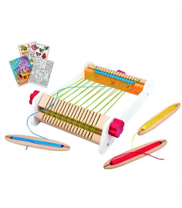 اولین دستگاه بافندگی من هیپ Hape My First Loom Set