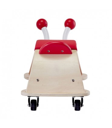 چهار چرخ کفشدوزک چوبی هیپ Hape Ladybug