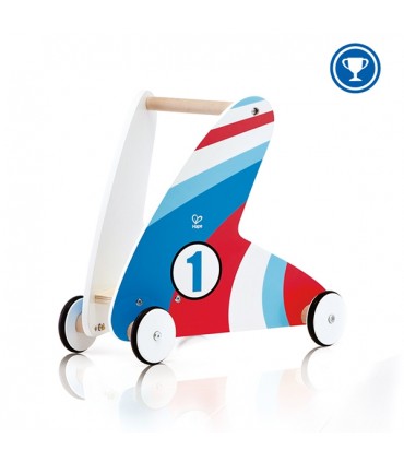 واکر مسابقه ای چوبی هپه Hape Racing Stripes Push and Pull Walker